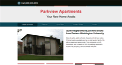 Desktop Screenshot of parkviewcheney.com